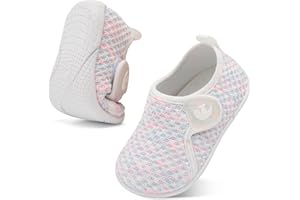 JOINFREE Toddler Walking Shoe Slip On Boys Girls Kids Sports Sneakers Casual School Shoes Barefoot