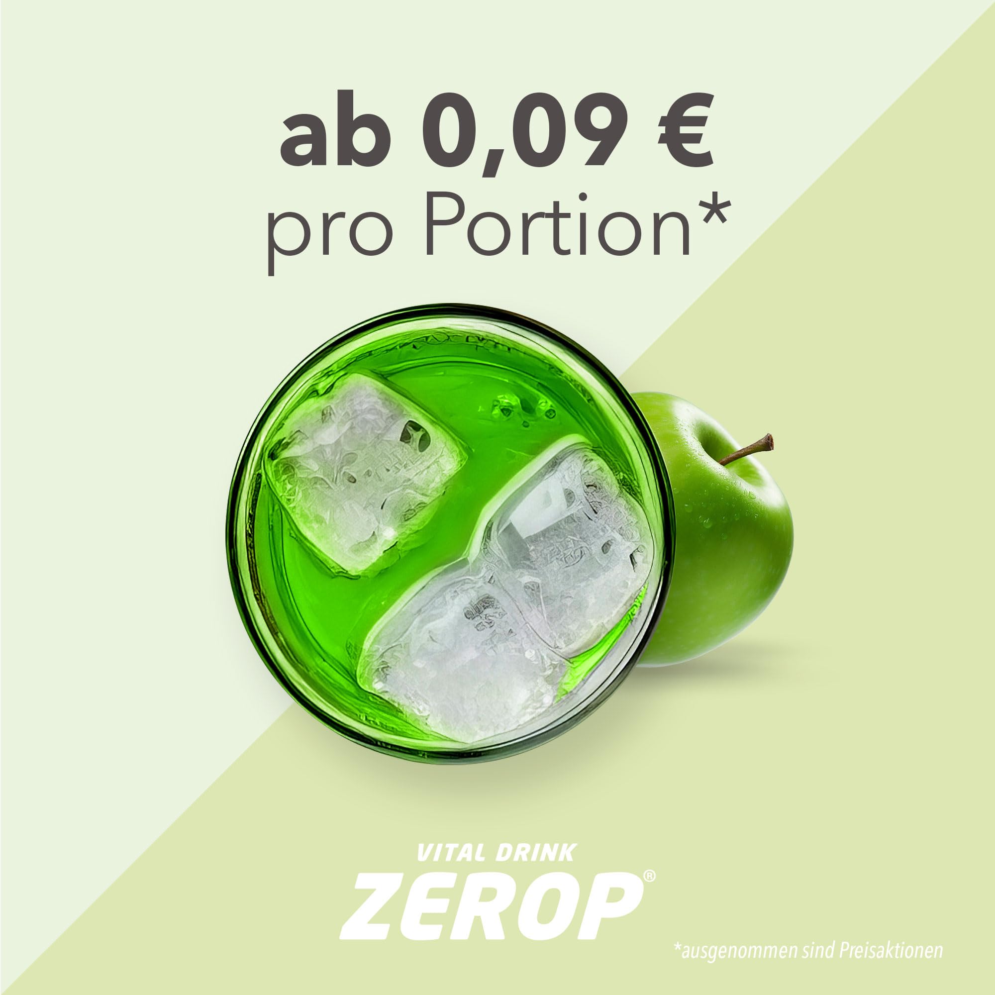 Best Body Nutrition Vital Drink ZEROP® - Grüner Apfel, Original Getränkekonzentrat - Sirup - zuckerfrei, 1:80 ergibt 80 Liter Fertiggetränk, 1000 ml 5