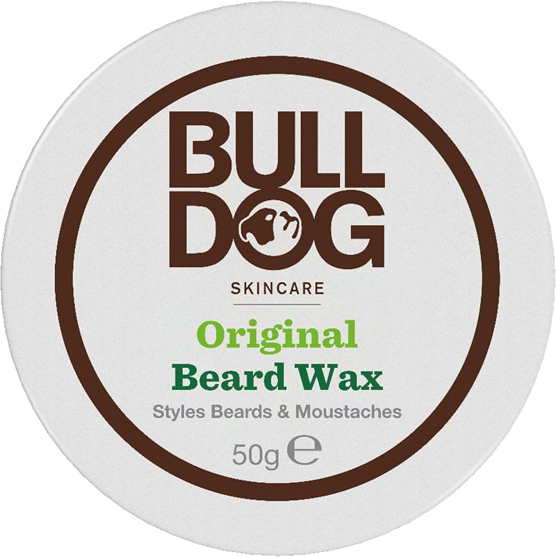 Bulldog Original Beard Wax 50g with Aloe Vera – Long Lasting Hold