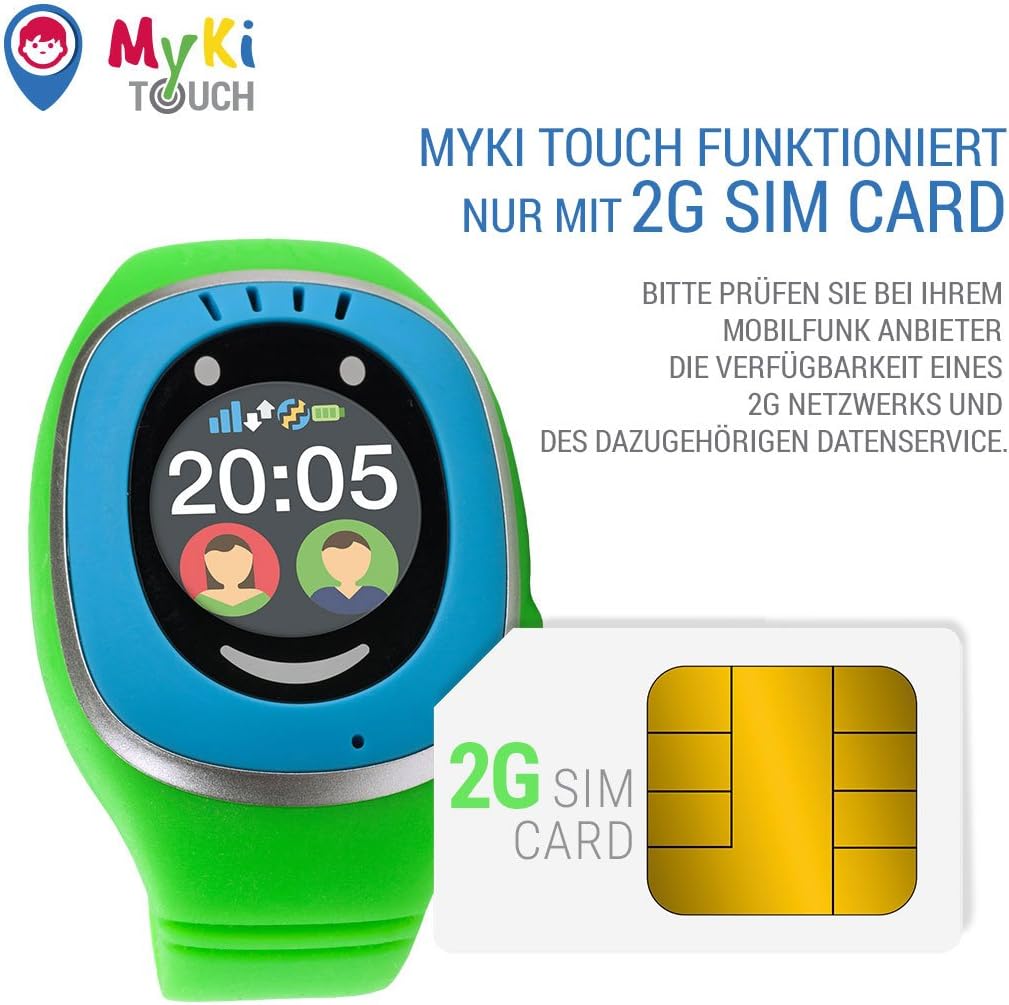 myki touch sim card