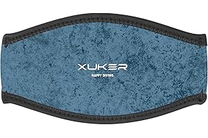 XUKER Neoprene Diving Mask Slap Straps Hair Protector Wrap for Dive and Snorkel Masks Water Sports