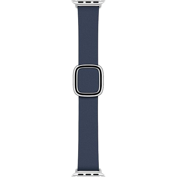 Amazon.com: Apple Watch Band - Leather Link - (45mm) - Midnight