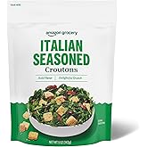Amazon Grocery, Italian Seasoned Croutons, 5 Oz (Previously Amazon Fresh, Packaging May Vary)