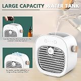 ConBlom Portable Air Cooler 2 in 1 Mini Personal Air Conditioner Humidifier view 5