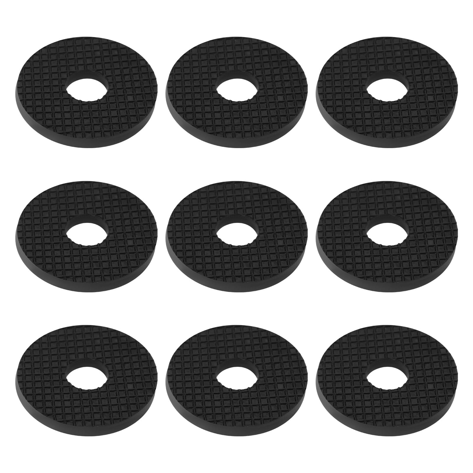 EMSea 100pcs M8 Rubber Washers Rubber Flat Washers Round Sealing Washers 25.8mm OD x 8mm ID x 3mm Thick for Plumbing Industrial Machinery Home Use