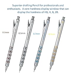 Graphgear 1000 - Four Mechanical Pens Set