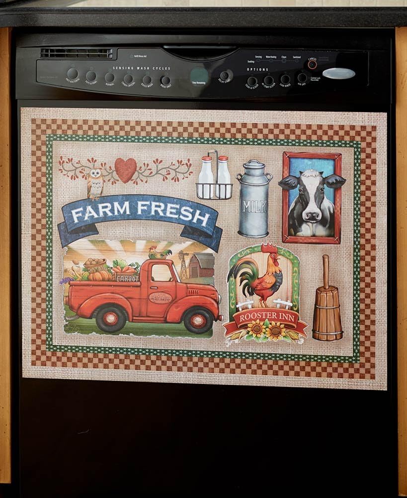 Best dishwasher cover magnet red