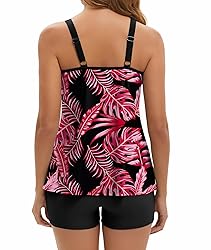 Plus Size Tankini Sun Protect Long Torso Tankini