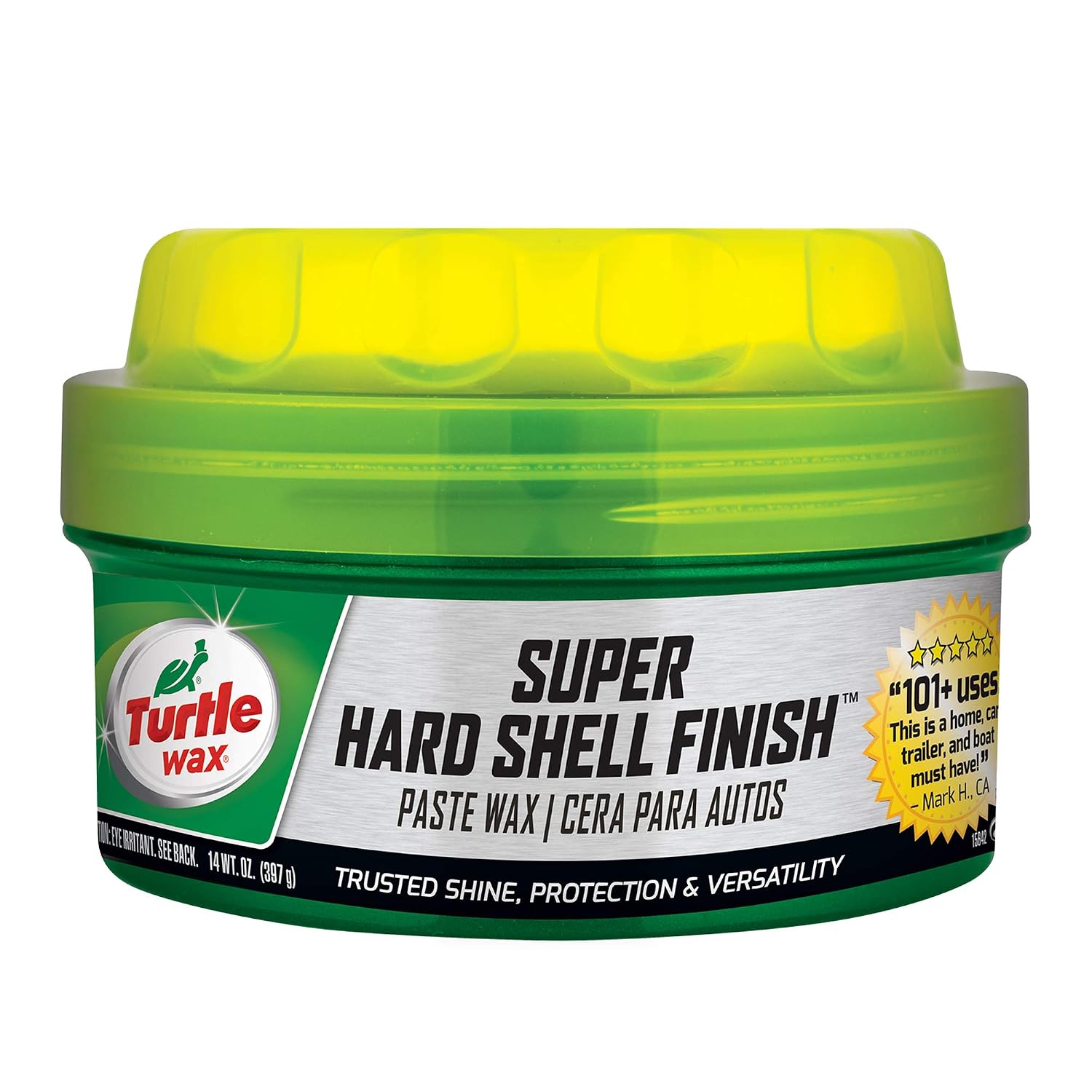 Best Car Wax Turtle Wax T-222R Super Hard Shell Paste Wax - 14 oz.