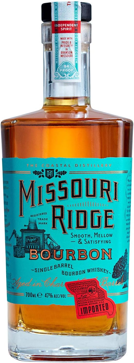 Missouri Ridge Bourbon Whiskey, 70cl