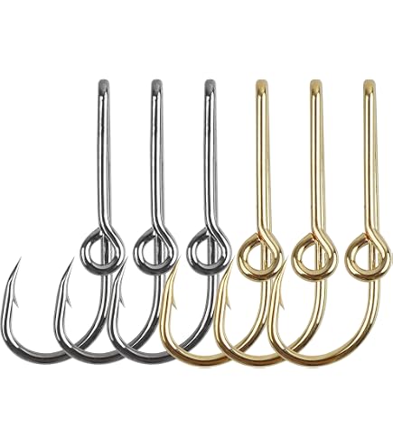 Eagle Claw Chrome / Silver Fish Hook Hat Clip Or Pin - One Piece, Brand New