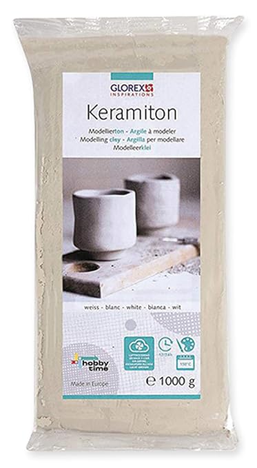 Keramiton-Modellierton, weiss 1kg