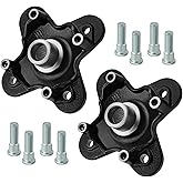 M MATI 2PCS Front/Rear Wheel Hub for Polaris RZR 900 1000 General 1000 2015-2025 Sportsman Scrambler 1000 XP S 2020-2025 5141366-458 5142019-458 5139177-458 5139978-458 5143633-458
