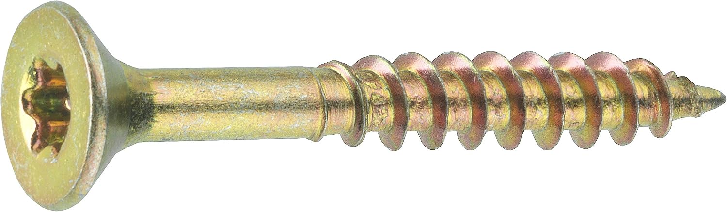 CONNEX KL3216080 Uni-Screws 6,0x80 tx, 6,0 x 80 mm, gelb
