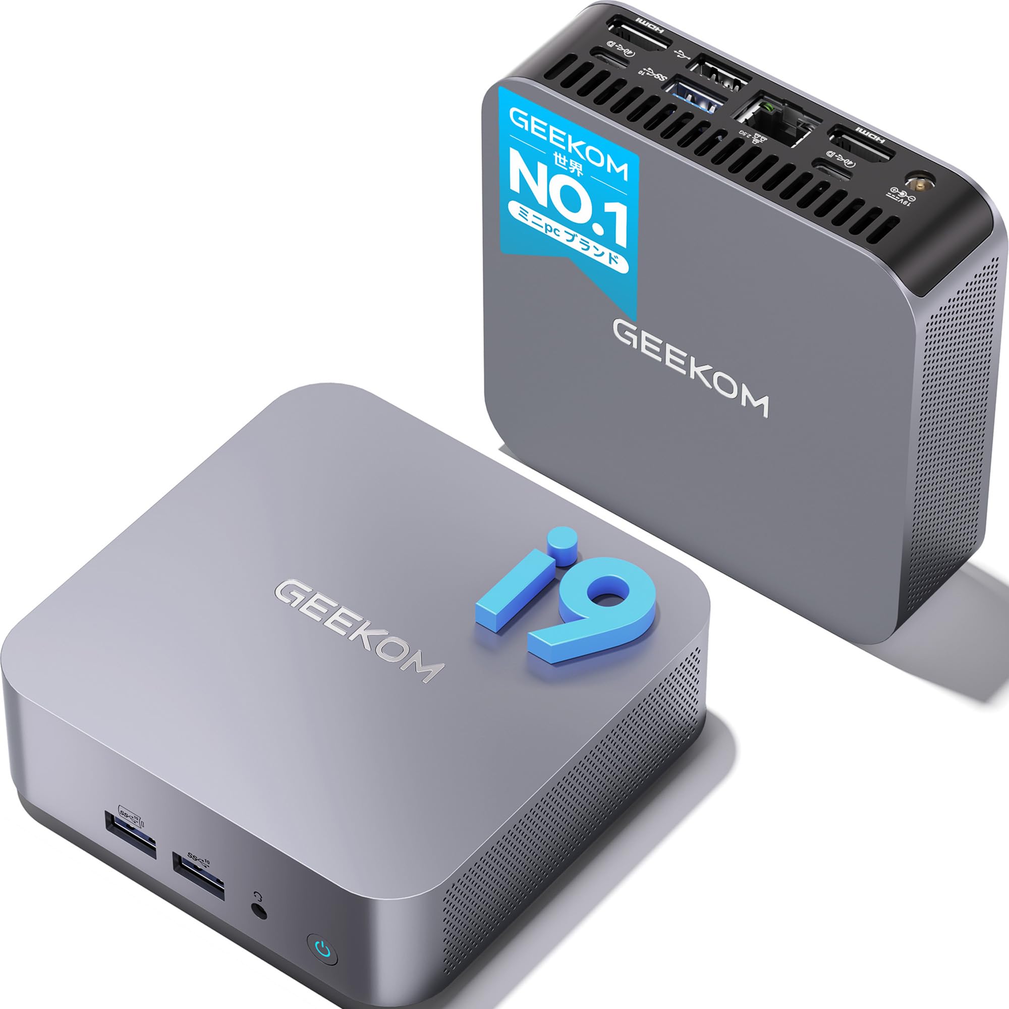 「超長寿命」GEEKOM GT13 Pro ミニPC【2025最新】第13世代 i9-13900HK搭載 最大5.4GHz 最速 128GB+6TB SSD（拡張可能）高性能mini pc 大容量 3年保証 Win11Pro搭載 小型PC 32GB+1TB 4画面8K出力/USB4（Oculinkより安定）/WiFi6E/2.5GLAN/コンパクト/省エネ設計/VESAマウント対応 万能ミニpc商品画像