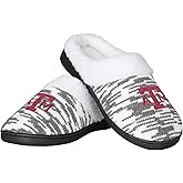 FOCO NFL Sherpa Lined Colorblend Cup Sole Slippers