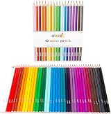 abeec Assorted Colouring Pencils 40 Assorted Artist Pencils Kids Back To School view 2