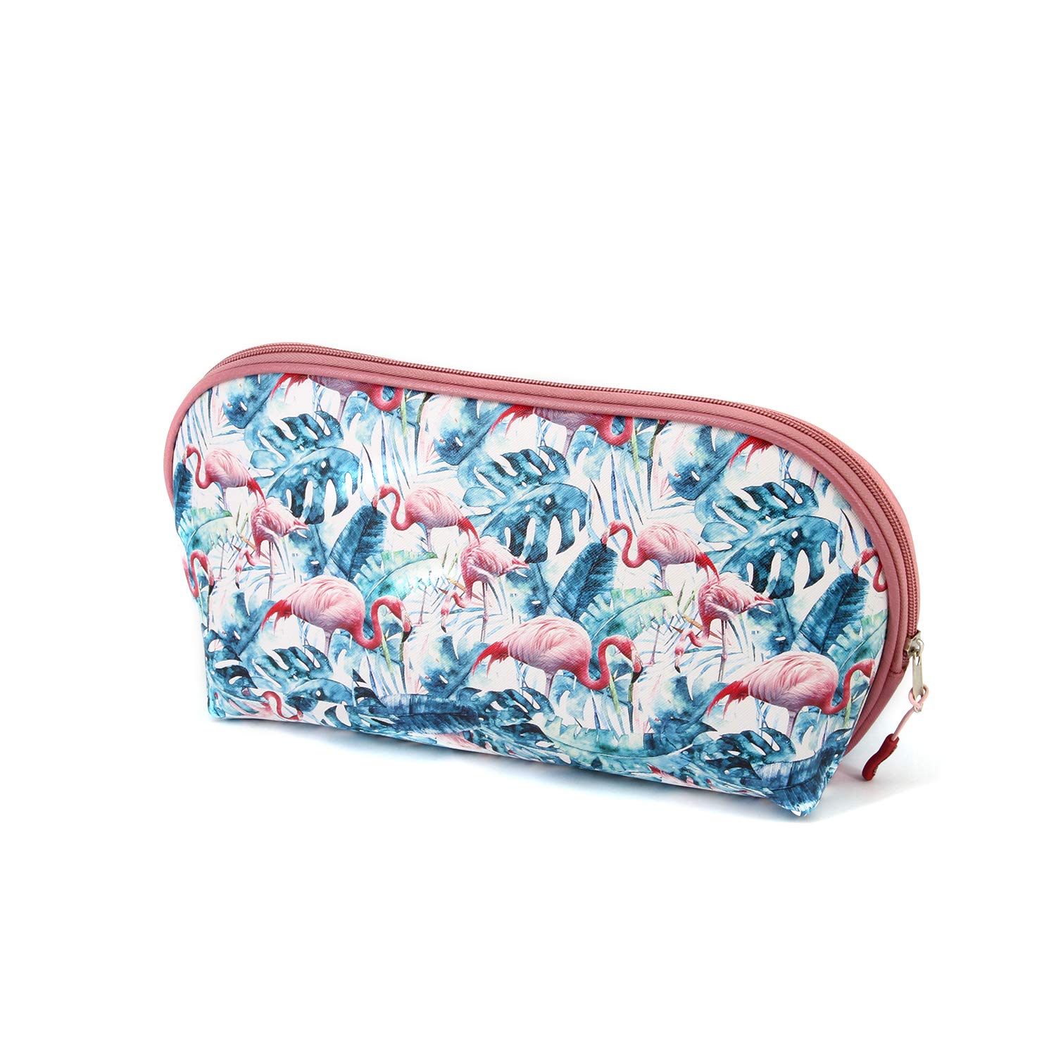 Oh My Pop! Flamenco Tropical-Jelly Toiletry Bag, 34 cm,Multicolour