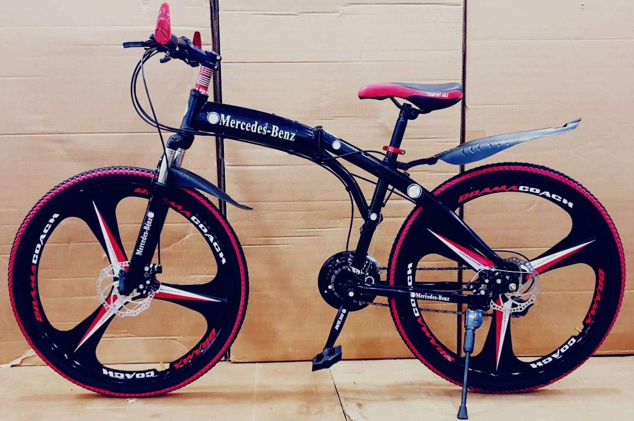 Foldable Sports MTB Cycle with 21 Derailleurs (Gears)