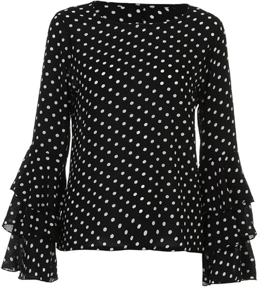 polka dot blouse amazon