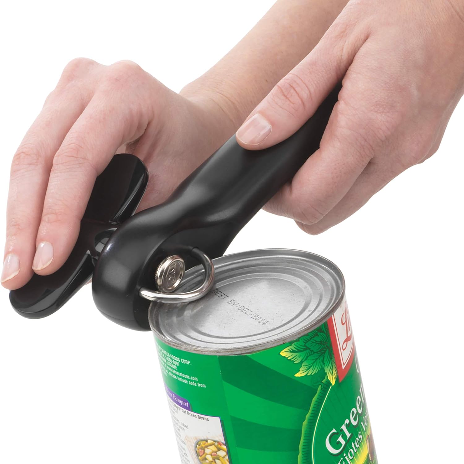 Good Cook Can Opener, Safe Cut Manual Can Opener, no Sharp Can Edges, Black: Kitchen & Dining