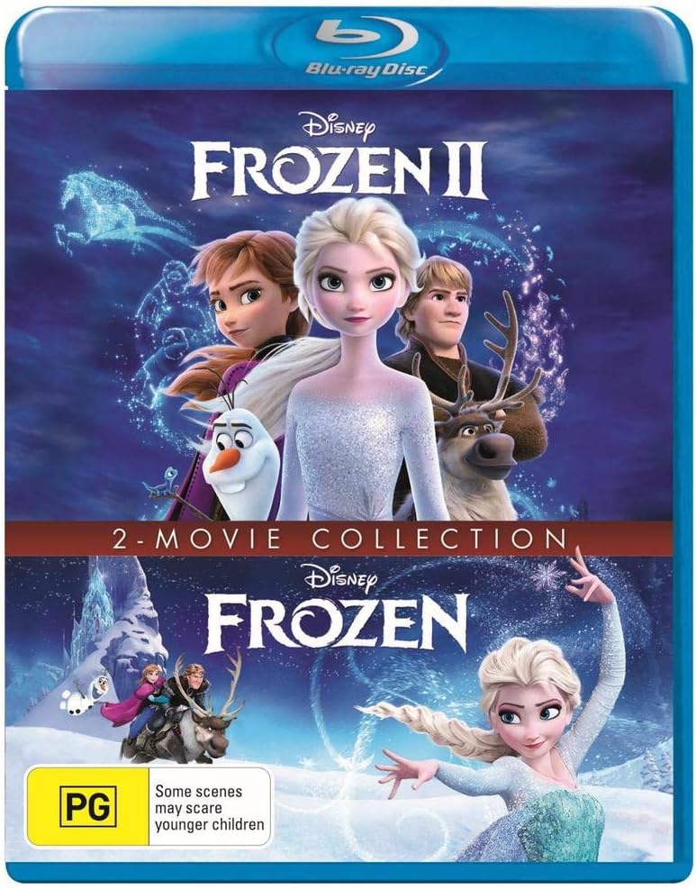 Frozen 1 & 2 2 Movie Collection Box Set Duo Bluray Amazon.ca