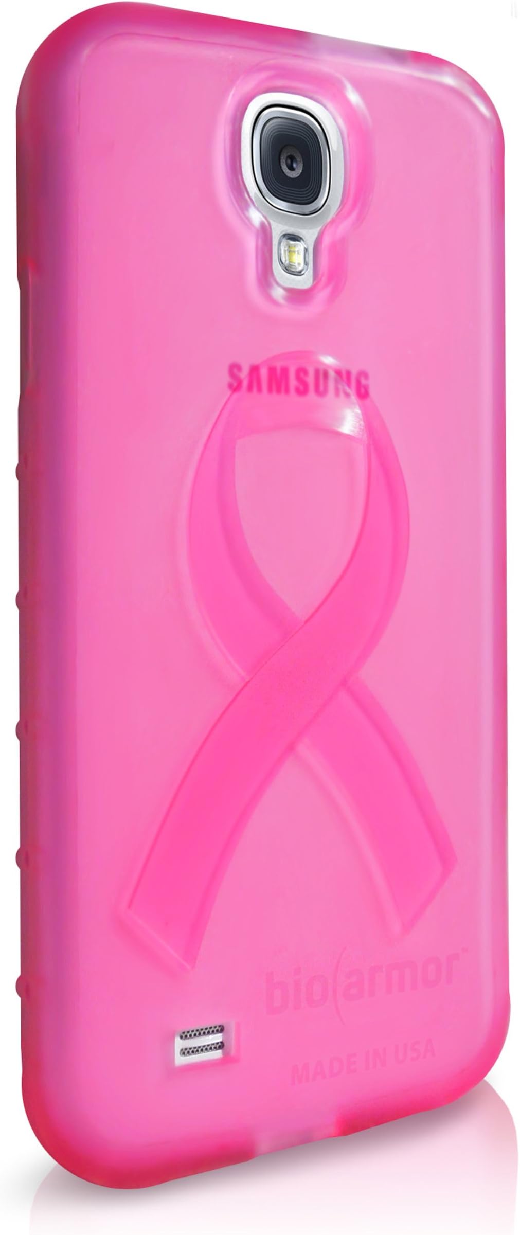 Bioarmor Antimicrobial Case Cover for Samsung Galaxy S4 - Pink