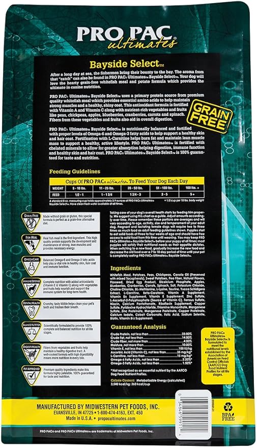 pro pac grain free dog food reviews