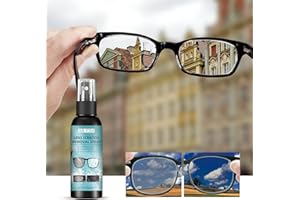 MORESEC Lens Scratch Removal Spray,Eye Glass Windshield Glass Repair Liquid,Lens Scratch Remover, Glasses Cleaner Spray for Sunglasses Screen Cleaner Tools #E