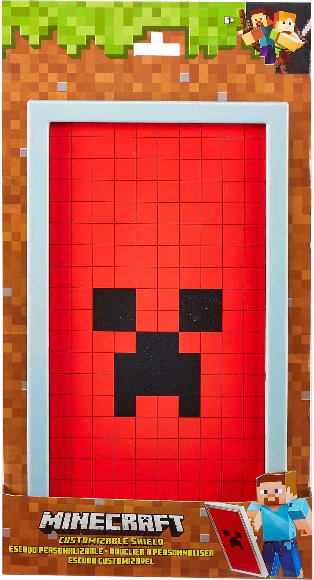 Mattel MCJG9 Minecraft Customizable Shield Roleplay
