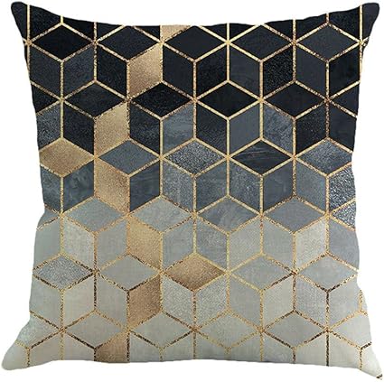 fundas de almohada cuadrada con patrones geometricos abstractos de lino duradero fundas de cojines decorativos modernos para sofa dormitorio coche 18