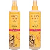 Burt's Bees for Pets Hot Spot Spray for Dogs, Anti Itch Spray, 10 oz, 2 Pk | Apple cider vinegar and aloe vera formula with skin-soothing honey; no fragrances, sulfates, colorants; pump sprayer bottle