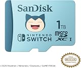 SanDisk 1TB Nintendo Switch Pokemon Snorlax microSD Card UHS-I, V30, A2 view 2