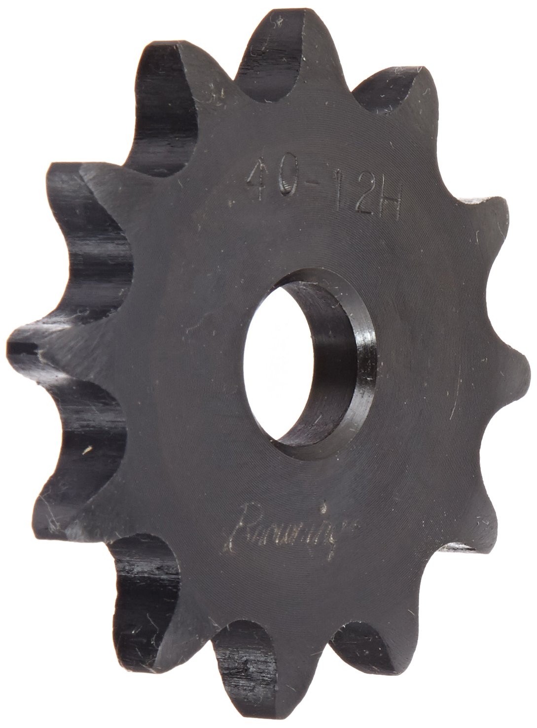 Morse Browning 40A12 Plate Roller Chain Sprocket, Single Strand, Type A