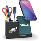 SOAR NFL Unisex Wireless Charging Stand and Desktop Organizer