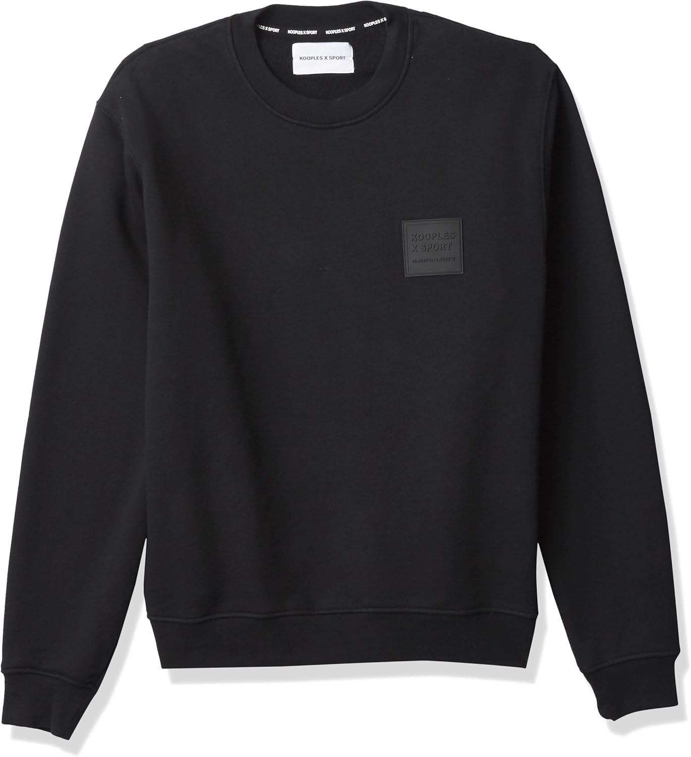 The Kooples Sweatshirt with Crewneck and Relaxed Fit: Clothing