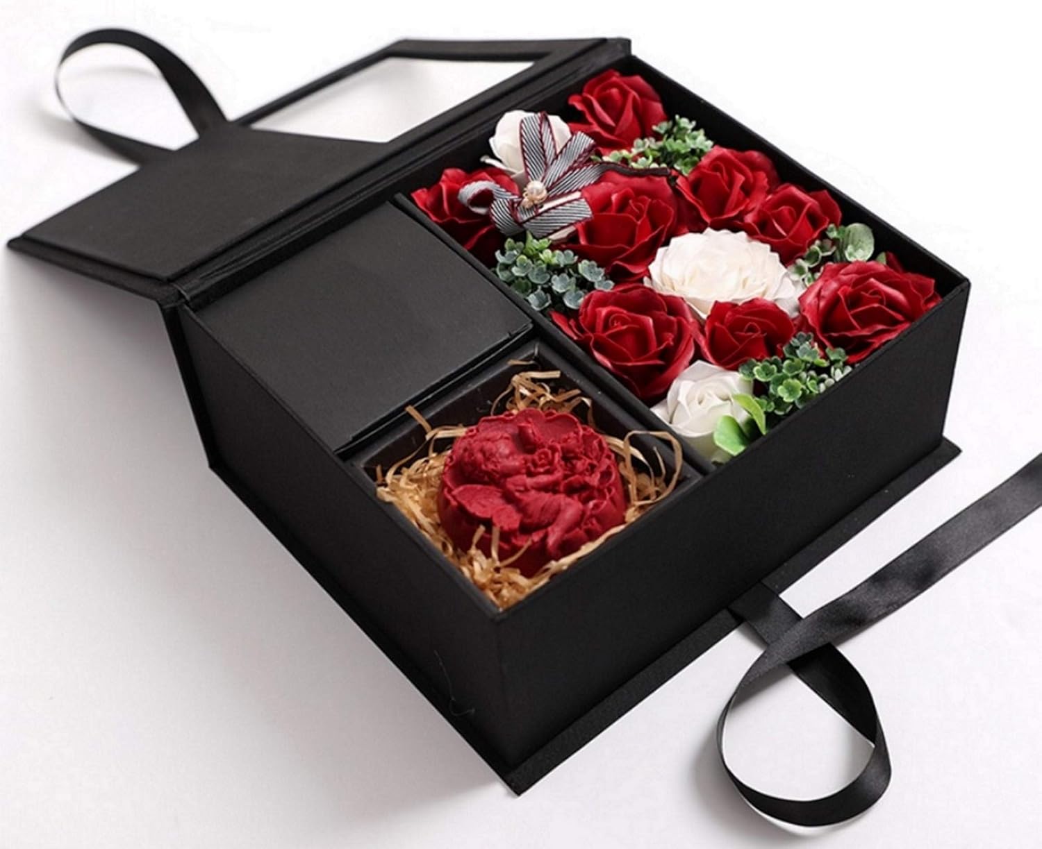 Wedding Gifts Valentine Gifts Premium Romantic Gifts Presents Anniversary Gifts Best Birthday Gifts For Women And Girlfriend Scented Rose Soap Gift Boxes