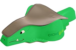 CRAWLIGATOR Tummy Time Mobility Toy for Infants 4-12 Months (Green)