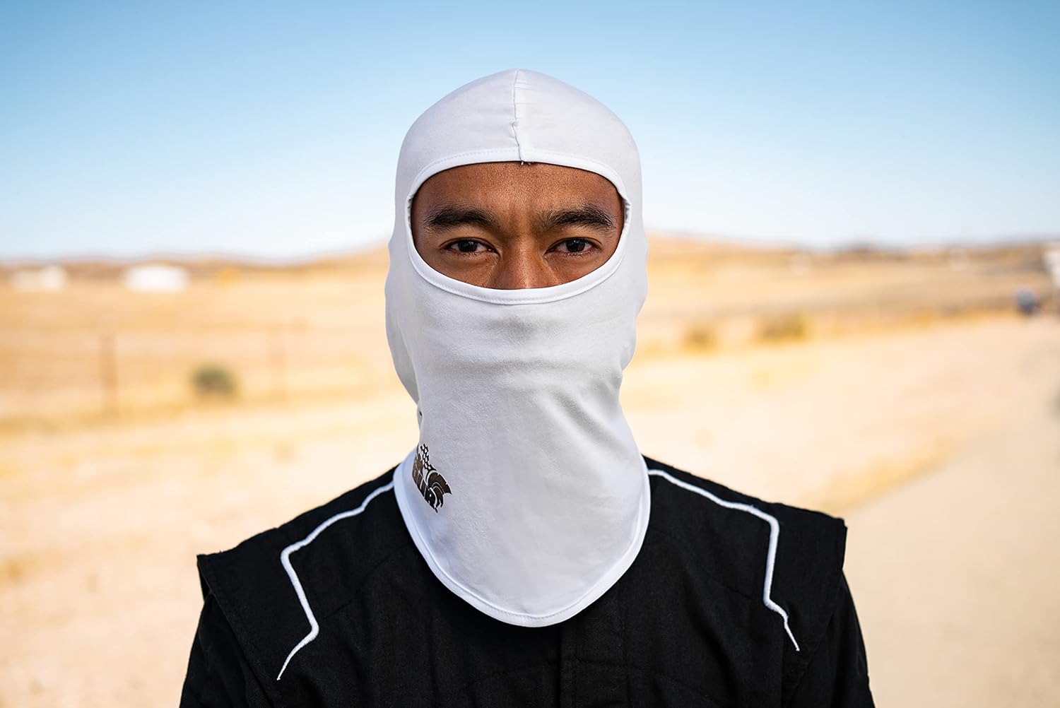 TRACK ARMOUR Racing Head Sock Balaclava for Auto and Motorcycle Racing WHITE COLOR TAHS-WT: Automotive