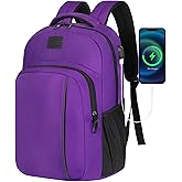 LARIPOP Extra Large Backpack,17.3 Inch Business Laptop backpack for Men Women with USB Charging Port,Water-Resistant Laptopack Weekender Daypack for Work College Computer