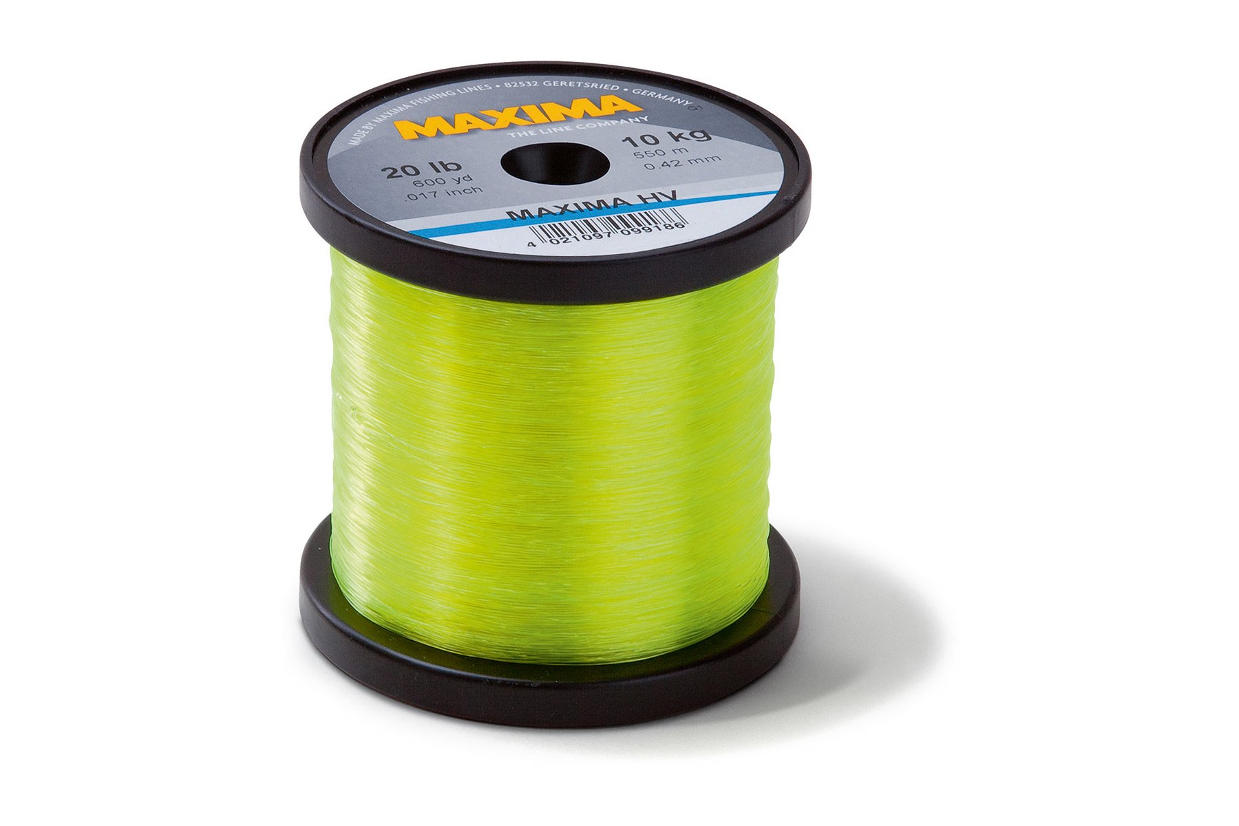 Maxima Yell High Viz Line Yellow 35lb 366m
