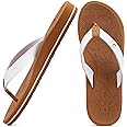 ONCAI Women's Flip Flops Arch Support Yoga Mat Summer Beach Woman Thong Sandals with Orthotic Rubber Soles(US Size 5-11)