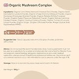 WeightWorld Organic Mushroom Complex 180 Vegan Capsules Turmeric Ginger view 7