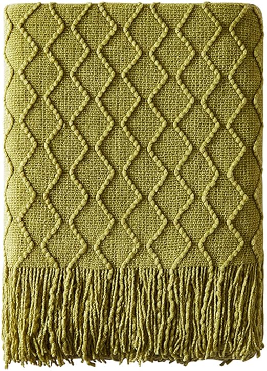 Amazon Com Bourina Textured Solid Soft Sofa Throw Couch Cover