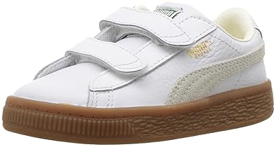 puma basket classic gum white