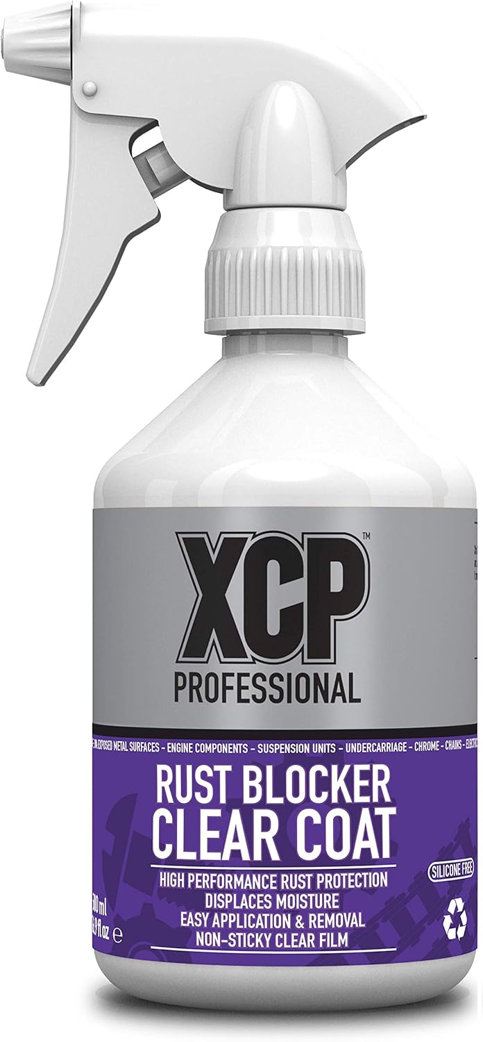 XCP CLEAR COAT Rust Blocker High Performance Rust Protection Spray