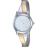 Timex Women's Stretch Bangle Crisscross 25mm Watch