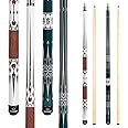 HomeSeason Pool Cue Stick 57" Billiard Cue Sticks Professional Low Deflection Pool Sticks