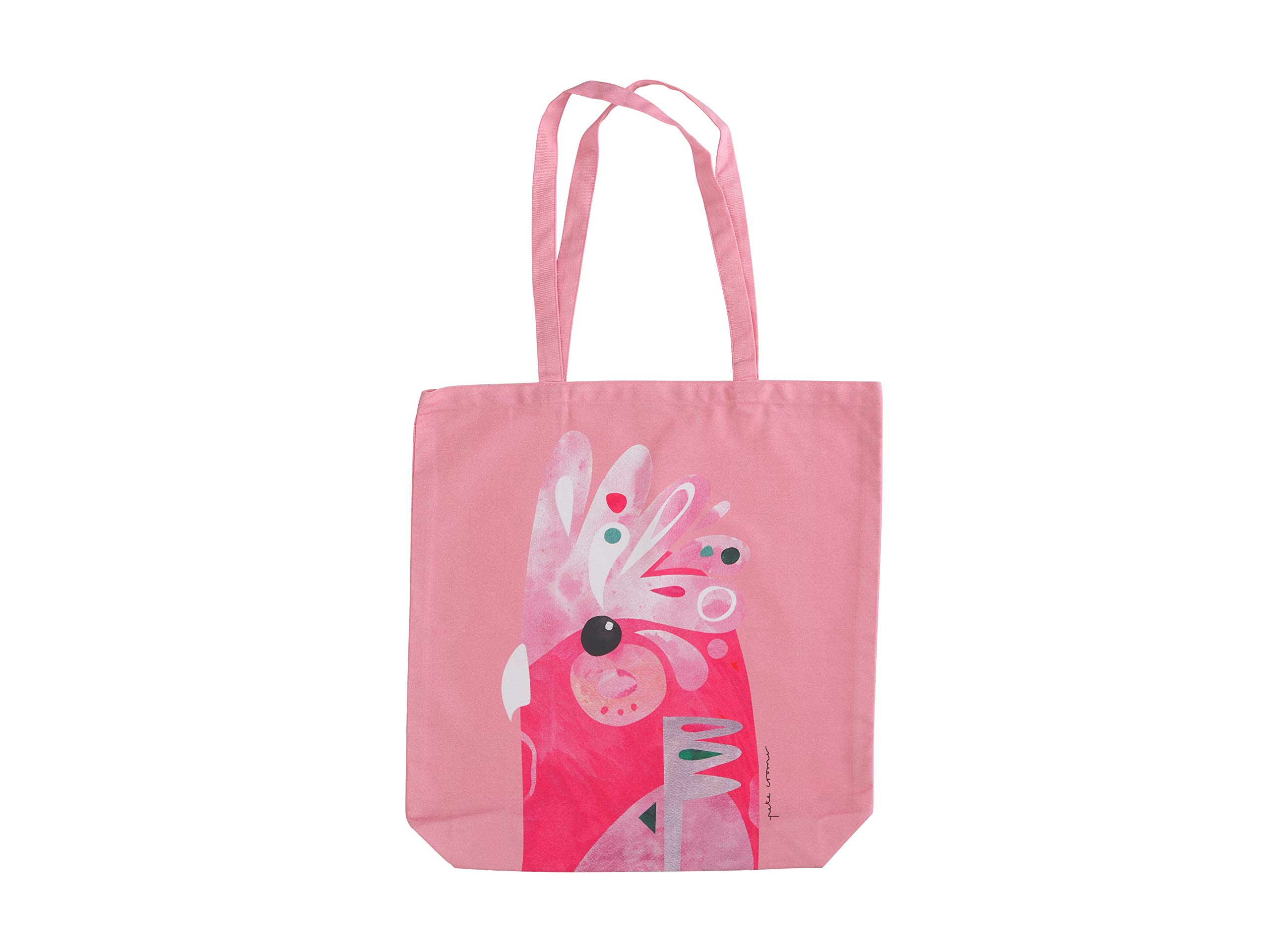 Maxwell & Williams Pete Cromer Large Tote Bag, Galah Print, 1% Cotton, 42 x 41 cm