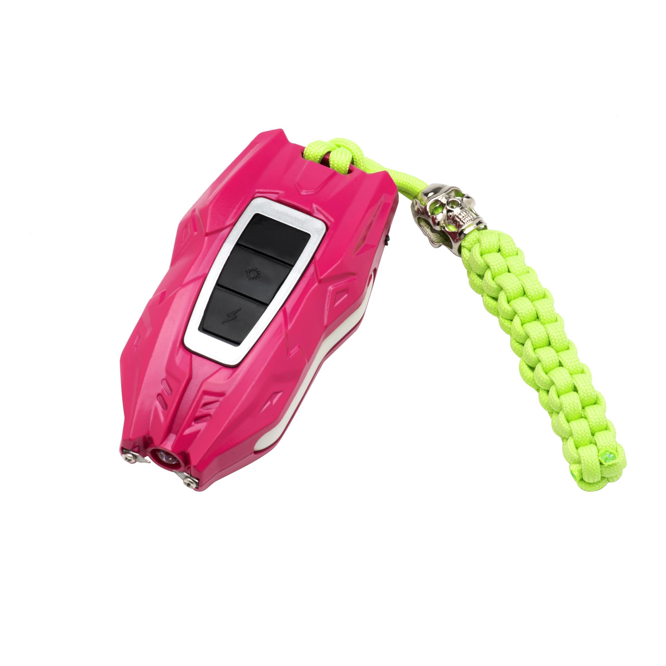 Photo 1 of RECOLORFINE Mini Stun Gun with LED Flashlight (Pink)